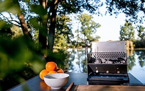 FENNEK GRILL, Tablet Grill, Laptop Grill, Holzkohle Grill, Outdoor Grill, Mobiler Grill, Camping Gri