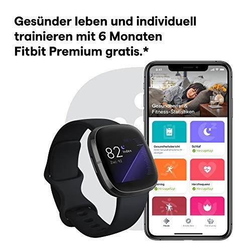 Fitbit Sense Gesundheits-Smartwatch