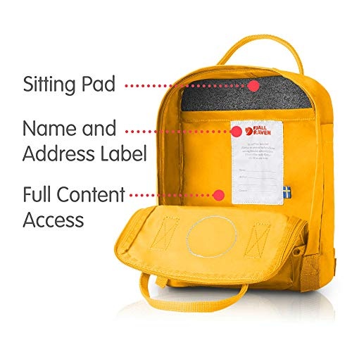 Fjällräven Rucksack Kånken Mini yellow