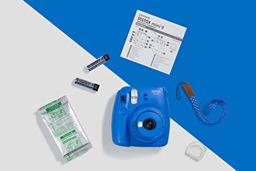 Fujifilm Instax Mini 9 Kamera Kobalt Blau