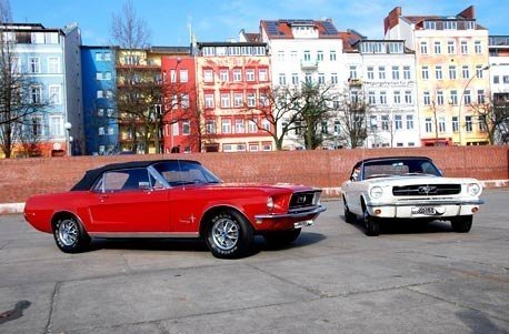 Geschenkgutschein Ford Mustang Oldtimer fahren