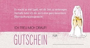 Gutscheinbuch Zeit für uns: 12 Gutscheine