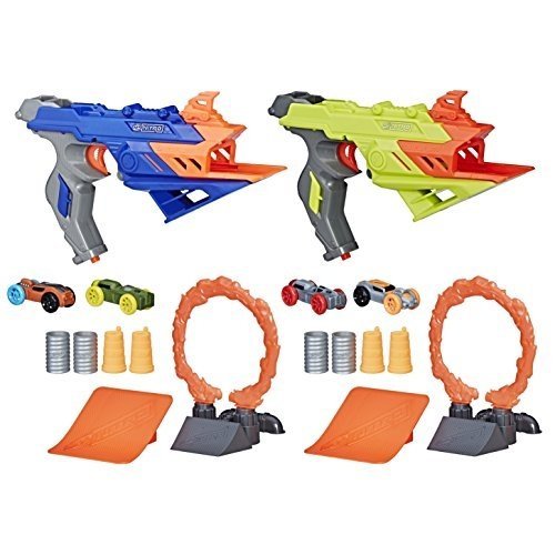 Hasbro Nerf NitroDuelFury Demolition Fahrzeugblasterset