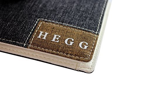 HEGG Jeans Portemonnaie (Smart Wallet // Jeans + Leder) (Grau)