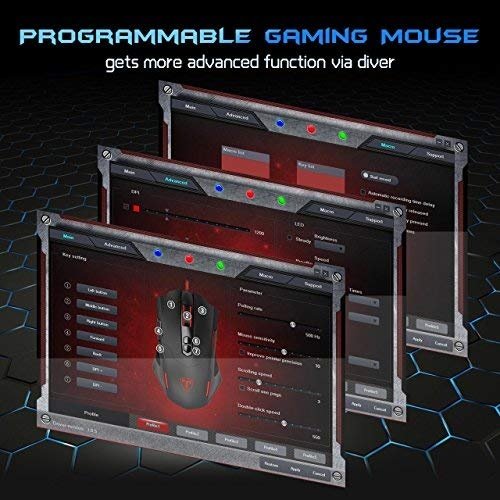 Holife Gaming Maus 7200 DPI