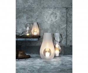 Holmegaard - Design with Light Laterne, 45cm, weiß