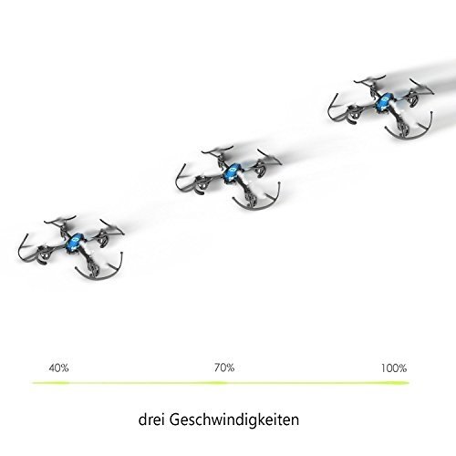 Holy Stone Mini Drohne HS170 RC Quadrocopter 2.4GHz 6-Achsen-Gyro Helicopter ferngesteuert mit Fernb