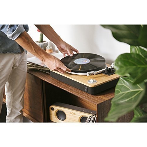 House of Marley EM-JT000-SB Schallplattenspieler USB Stir It Up Turntable schwarz