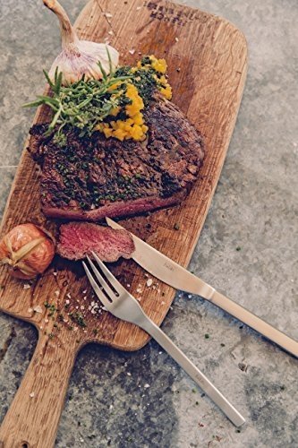 höfats - Steaktool | Fleischbesteck | Steakbesteck 8-teilig | Steakgabel | Steakmesser für 4 Perso