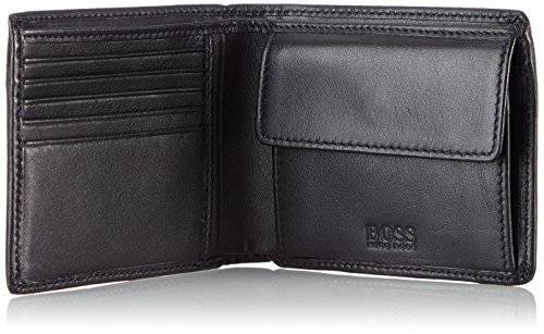 HUGO BOSS Herrenbörse Asolo, Black, (BxHxT) 12 x 9,5 x 1,5 cm