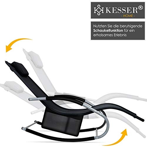 KESSER® Sonnenliege Relaxliege Schwungliege