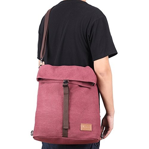 Kebos Canvas Leinwand Rucksack