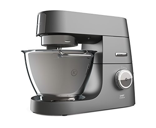 Kenwood Chef Titanium KVC7320S Küchenmaschine, 1.500 W, 4,6 l Füllmenge, 5-teiliges Patisserie-Set