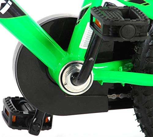 Kinder Fahrrad Kawasaki KBX 16 mit Rücktrittbremse und Trinkflasche