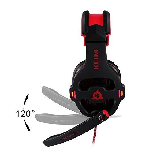 KLIM Mantis - Micro Gaming Headset - USB 7.1 - Hohe Qualität - Für PC PS4 Gaming