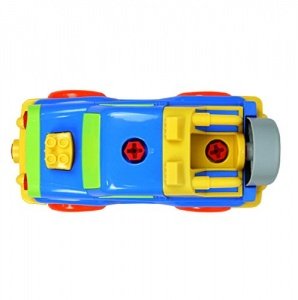 Kleinkinderspielzeug Montage Spielzeug Schraubenspiel Wagen für Kinder ab 3 Jahre Alt