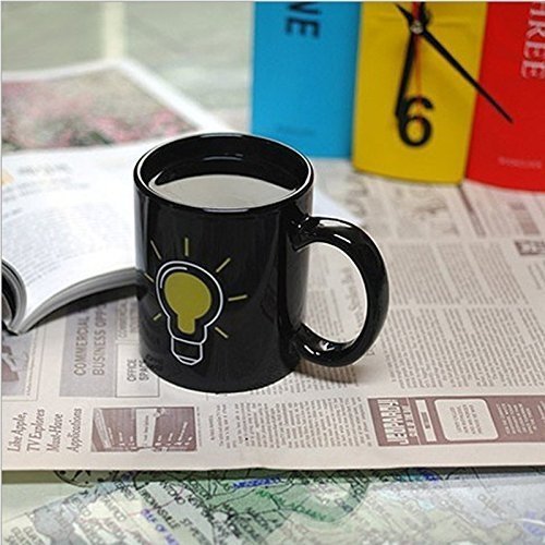 KooKen Magische Birne Wärme Farbwechsel Temperatur Tasse Tee Kaffeetasse - 1PC