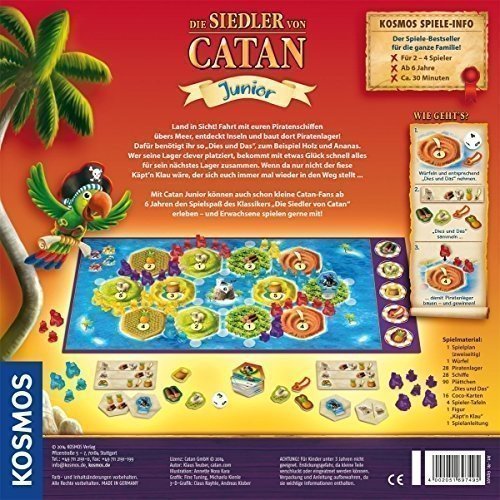 Kosmos Catan Junior, Brettspiel, Strategiespiel