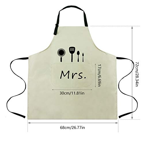 Küchenschürze Mr. & Mrs
