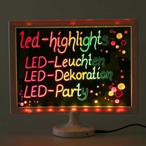 LED-Highlights Schreibtafel