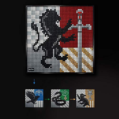 LEGO Art Harry Potter Hogwarts Wappen Set