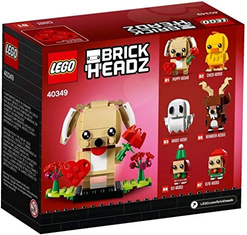 LEGO Brickheadz Valentinstag Welpe