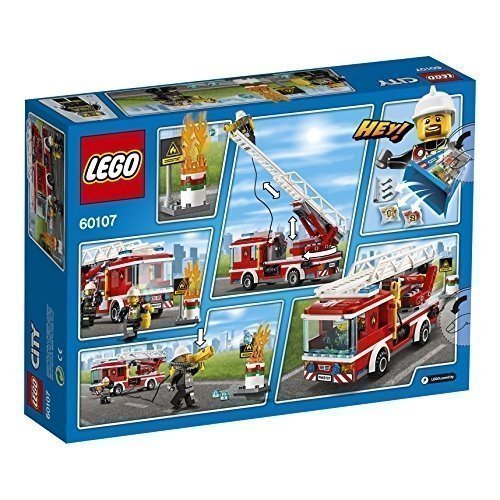 LEGO City Feuerwehrfahrzeug mit fahrbarer Leiter