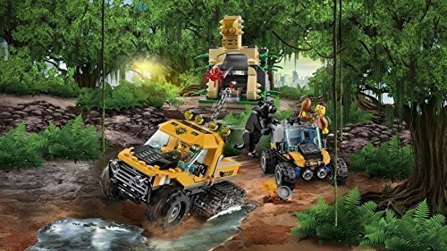 LEGO City Mission mit dem Dschungel-Halbkettenfahrzeug