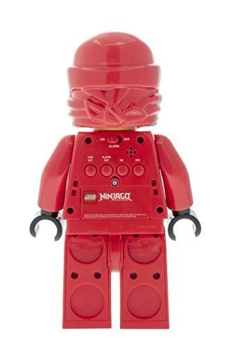 LEGO Unisex Wecker Digital Green 9009402