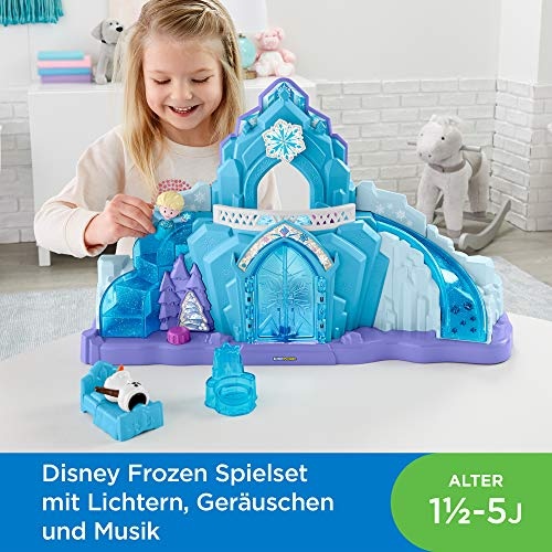 Little People Frozen Elsas Eispalast mit Olaf