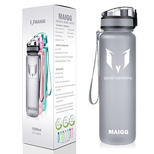 MAIGG Best Sports Wasser-Flasche Trinkflasche - 17oz - Eco Friendly & BPA-freiem Kunststoff - für d