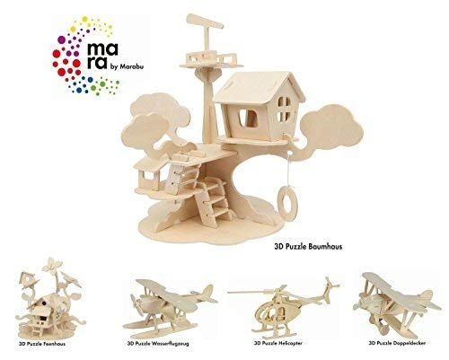 Marabu Baumhaus 3D Puzzle