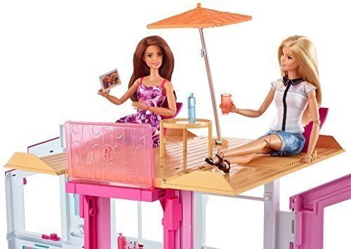 Mattel Barbie DLY32 - Barbie 3 Etagen Stadthaus