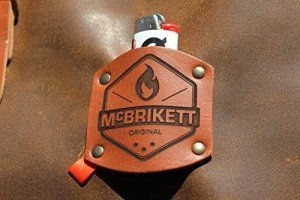 McBrikett Grillschürze 100% Echtleder