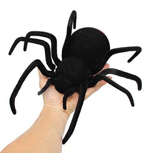 MECO RC Ferngesteuerte Spinne Fernbedienung Spider Spielzeug Geschenk Halloween Riesenspinne Latrode