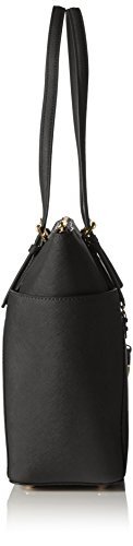 Michael Kors Jet Set Large Top-Zip Saffiano Leather Tote