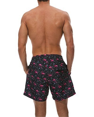 MODCHOK Badeshorts Flamingo