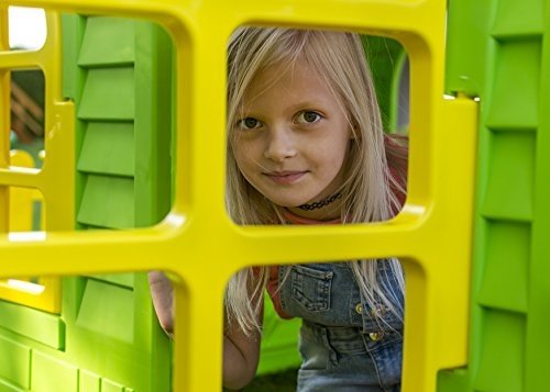 Mochtoys Big Haus für Kinder mit Garten Spielhaus