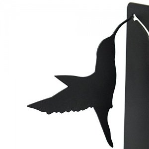 Mode Modische Buchstütze Kolibri/Hummingbird - Laser geschnitten - raue Oberfläche sorgt für halt