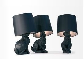 Moooi - Rabbit Lamp, schwarz