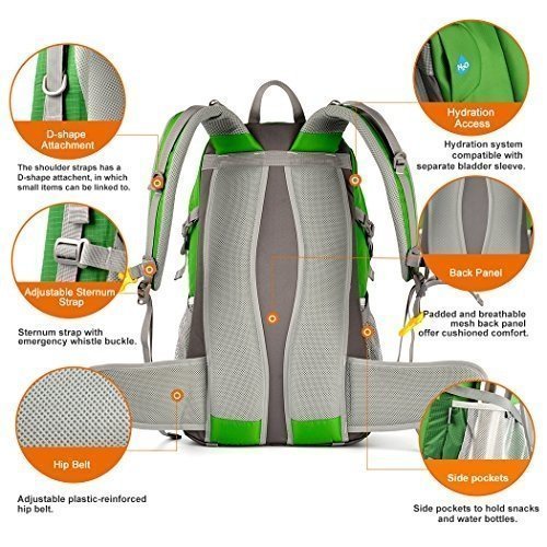 Mountaintop Unisex Rucksack 40L