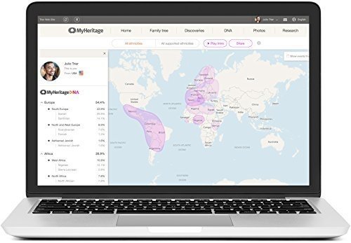 MyHeritage DNA-Test-Kit – Genetischer Herkunfts- und Ethnizitätstest