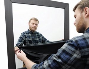 Neat&Manly Bart Schürze für Bartgestaltung - Sammel Tuch Bib - Bartlatz für Rasur - Bart Lätzche
