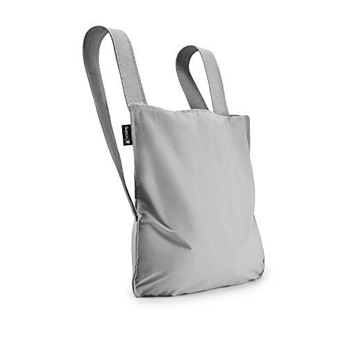 Notabag - 2in1 Tasche Umhängetasche und Rucksack grau, 65 x 45 cm, wasserfest