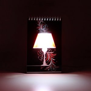 Notizblock Lampe