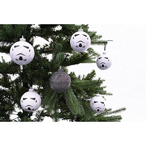 Official Star Wars Imperial Christbaumkugeln im Set