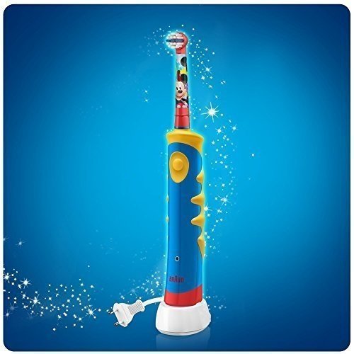 Oral-B Stages Power Kids Elektrische Kinderzahnbürste, im Disney Mickey Mouse Design