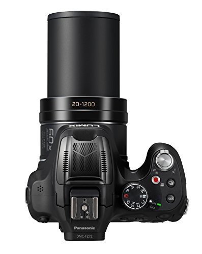 Panasonic LUMIX DMC-FZ72EG-K Premium-Bridgekamera (16,1 Megapixel, 60x opt. Zoom, 7,5 cm LC-Display,