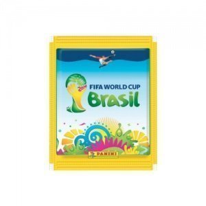 Panini 800606 - Fifa World Cup Brasil 2014, Sammelsticker im Display, 100 Tüten a 5 Sticker