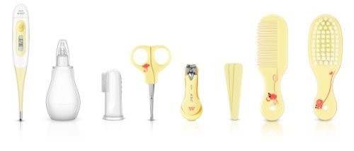 Philips AVENT SCH400/00 Babypflege-Set enthält alle Pflegeartikel, gelb